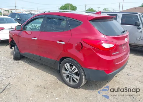 2015 Hyundai Tucson Limited из США, поврежденный, VIN KM8JUCAGXFU095976